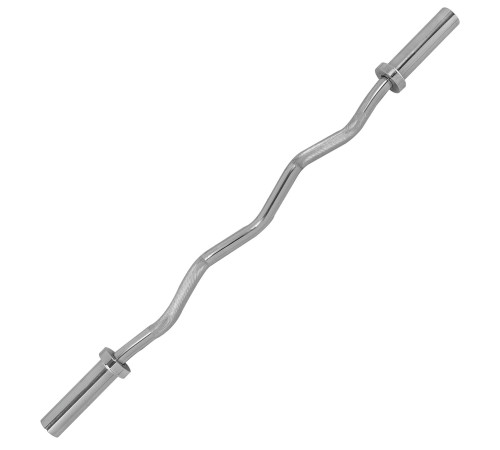 Штанга олімпійська Tunturi Olympic Curlbar Springcol Chrome 120 см