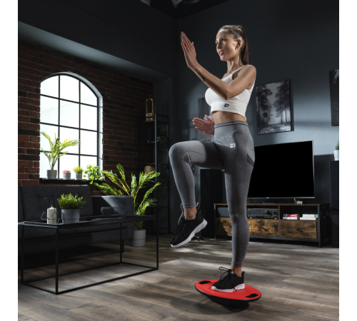 Диск балансувальний Hop-Sport 40 см червоний Диск балансувальний Hop-Sport 40 см червоний