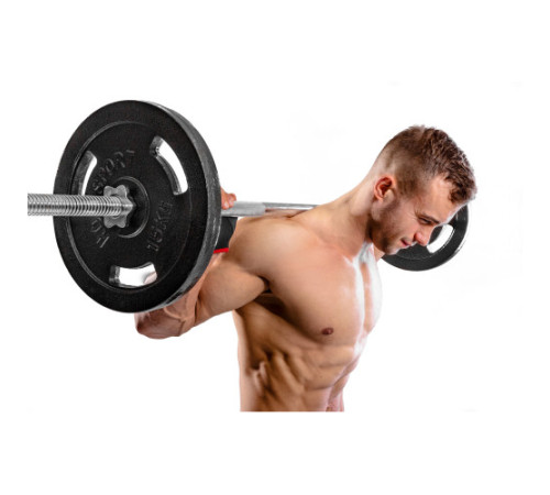 Набір зі штангами та гантелями Hop-Sport Strong 119 кг