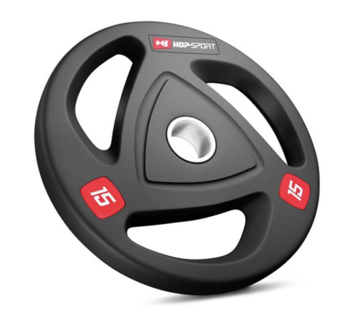 Набір олімпійський Hop-Sport PRO 120 кг з грифом 165 см