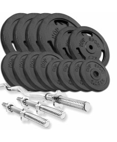 Набір STRONG 77кг з W-подібним і гантельними грифами