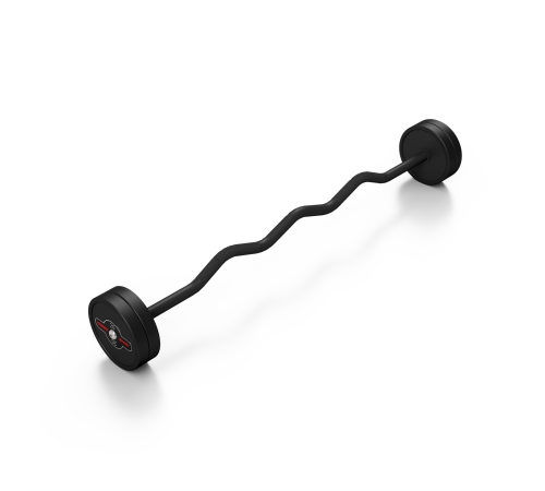 Штанга Steel Rubber Curl 20 кг - Marbo Sport