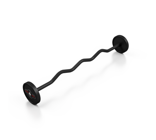Штанга Steel Rubber Curl Barbell 10 kg - Marbo Sport Штанга Steel Rubber Curl Barbell 10 kg - Marbo Sport
