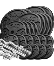 Грифи та диски Marbo Sport MW-173KG-SLIM 173 кг