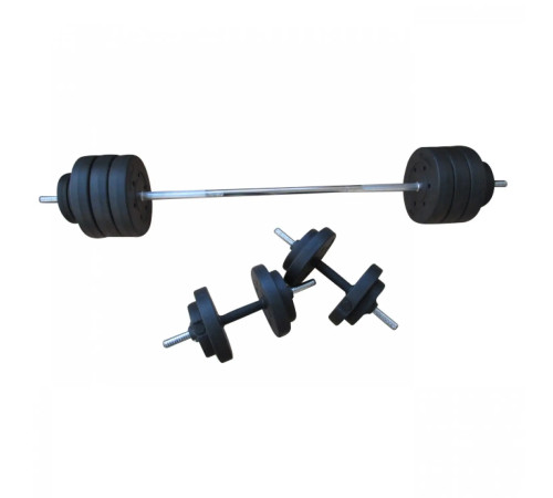 Набір штанги та гантелей HSF GBCD 50, 5 кг
