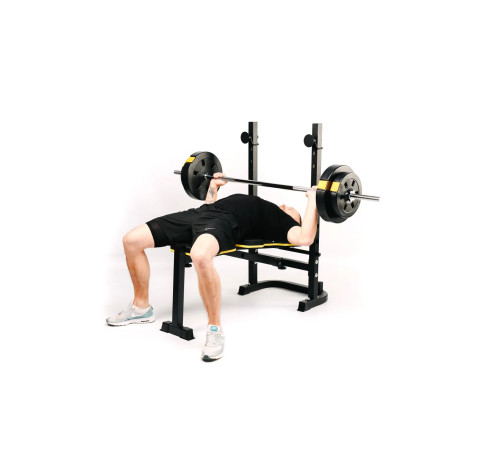 Набір дисків Besport PowerPro 109 кг з лавою WB‑003