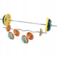 Gorilla Sports Zestaw 105 kg: sztanga + 2 hantle gwintowane