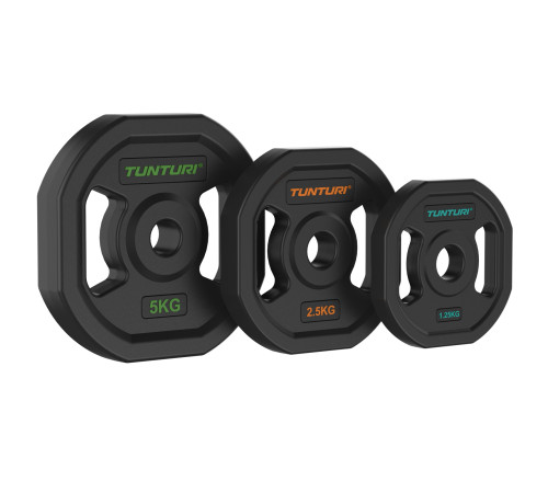 Набір штанги та обтяження Tunturi Aerobic Pump 20 кг, чорний