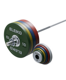 Штанга Eleiko Performance 185 кг, жіноча, різнокольорова