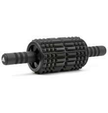 Ролик для фітнесу Adidas Foam Ab Roller 44 x 12,8 x 12,8 см, чорний