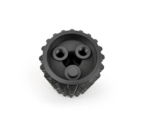 Ролик для фітнесу Adidas Foam Ab Roller 44 x 12,8 x 12,8 см, чорний