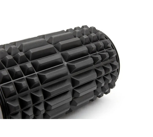 Ролик для фітнесу Adidas Foam Ab Roller 44 x 12,8 x 12,8 см, чорний