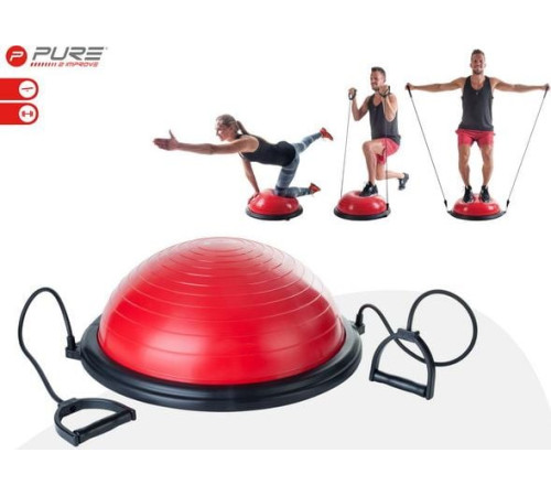 Балансувальна платформа Pure2Improve Balance Traine червона