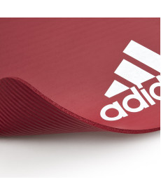 Тренувальний килимок 7 мм червоний Adidas ADMT-11014RD