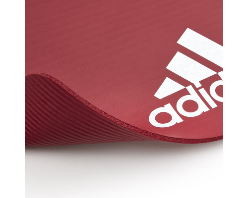 Тренувальний килимок 7 мм червоний Adidas ADMT-11014RD