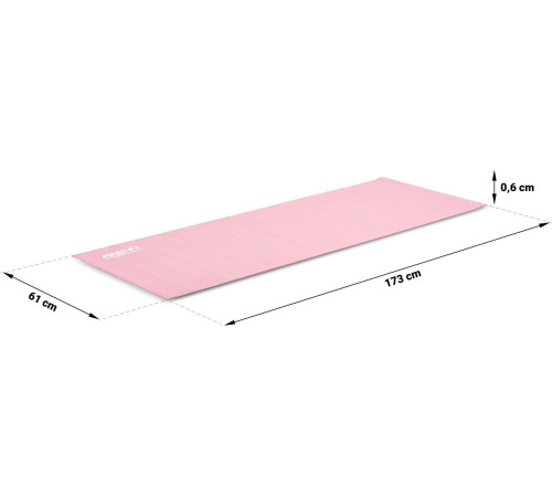 Фітнес-килимок Neo-Sport NS-921 173 cm x 61 cm x 0.6 cm - рожевий Фітнес-килимок Neo-Sport NS-921 173 cm x 61 cm x 0.6 cm - рожевий