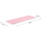 Фітнес-килимок Neo-Sport NS-921 173 cm x 61 cm x 0.6 cm - рожевий