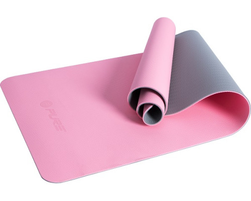 Килимок для фітнесу Pure2Improve TPE YOGA MAT 173x58x0.6см рожевий