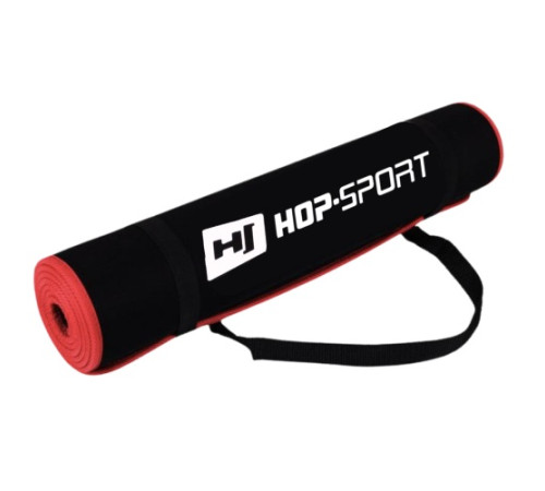 Мат для фітнесу та йоги Hop-Sport HS-2256 чорний