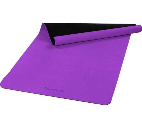 Тренажерний килимок Movit Yoga, 190 х 100 см, фіолетовий Тренажерний килимок Movit Yoga, 190 х 100 см, фіолетовий