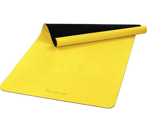Тренажерний килимок Movit Yoga, 190 х 100 см, жовтий Тренажерний килимок Movit Yoga, 190 х 100 см, жовтий
