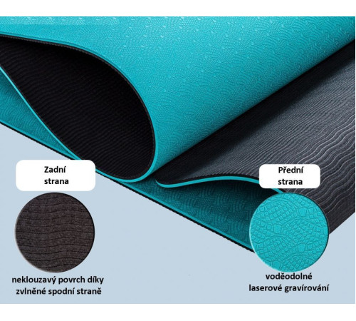 Тренажерний килимок Movit Yoga, 190 х 100 см, жовтий Тренажерний килимок Movit Yoga, 190 х 100 см, жовтий