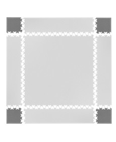 Куточки для килима для обладнання inSPORTline Simple сірий – 4 шт