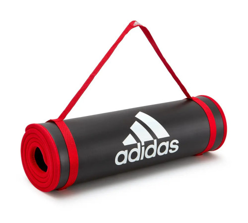 Килимок для тренуваннь Adidas Trainingsmatte 183 х 61 х 1 см, чорно-червоний