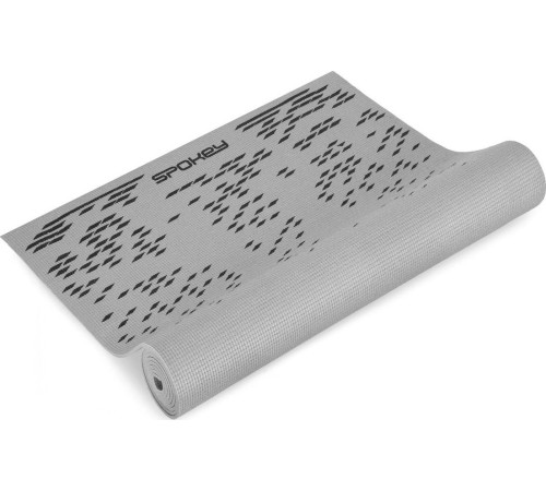 Фітнес-килимок Spokey Lightmat II 180 cm x 60 cm x 0.4 cm - сірий Фітнес-килимок Spokey Lightmat II 180 cm x 60 cm x 0.4 cm - сірий