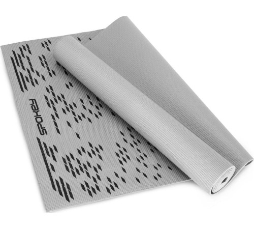 Фітнес-килимок Spokey Lightmat II 180 cm x 60 cm x 0.4 cm - сірий Фітнес-килимок Spokey Lightmat II 180 cm x 60 cm x 0.4 cm - сірий