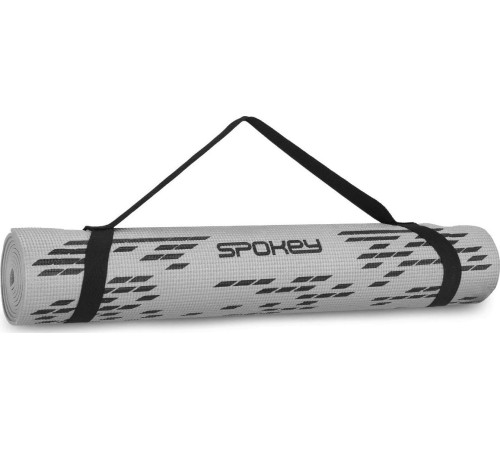 Фітнес-килимок Spokey Lightmat II 180 cm x 60 cm x 0.4 cm - сірий Фітнес-килимок Spokey Lightmat II 180 cm x 60 cm x 0.4 cm - сірий