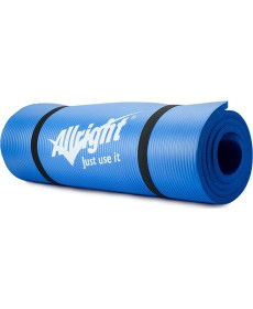 Фітнес-килимок Allright FE06015 180 cm x 60 cm x 1.5 cm - синій 