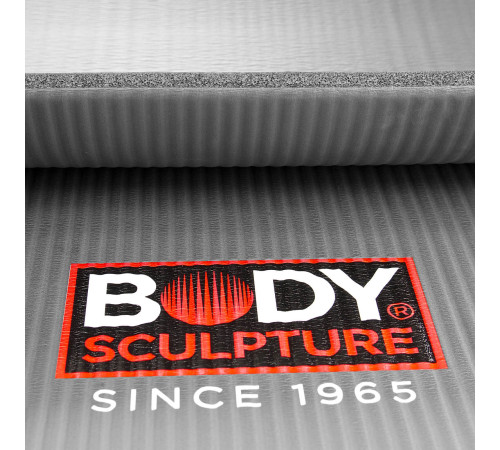 Фітнес-килимок Body Sculpture BB 8330 185 cm x 80 cm x 1.5 cm - сірий Фітнес-килимок Body Sculpture BB 8330 185 cm x 80 cm x 1.5 cm - сірий