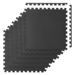 Килимок для фітнесу Neo-Sport 192401 180 х 120 см, чорний