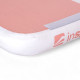 Килимок надувний Airtrack inSPORTline Airstunt 400x100x10 см, рожевий