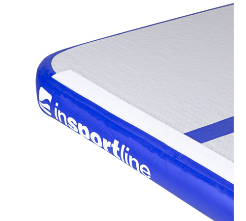 Килимок надувний Airtrack inSPORTline Airstunt 500x100x10 см, біло-синій