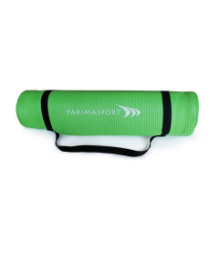 Фітнес-килимок YakimaSport  NBR PRO 180 cm x 60 cm x 1 cm - зелений