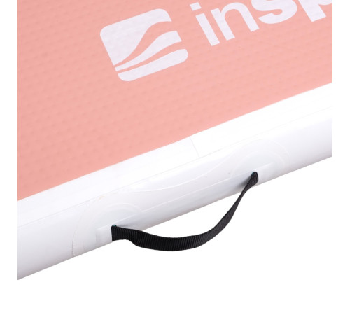 Килимок надувний Airtrack inSPORTline Airstunt 500x100x10 см, рожевий