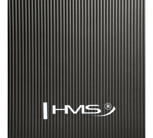Килимок для йоги та фітнесу YM04 HMS – чорний Килимок для йоги та фітнесу YM04 HMS – чорний