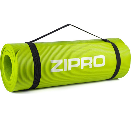 Фітнес-килимок Zipro 180 cm x 60 cm x 1.5 cm - салатовий Фітнес-килимок Zipro 180 cm x 60 cm x 1.5 cm - салатовий