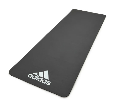 Килимок для вправ Adidas 173 x 61 x 0.7 см, чорний