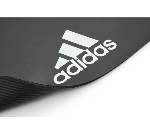 Килимок для вправ Adidas 173 x 61 x 0.7 см, чорний