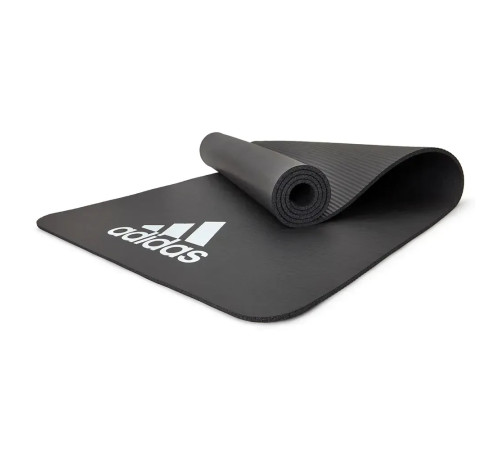 Килимок для вправ Adidas 173 x 61 x 0.7 см, чорний