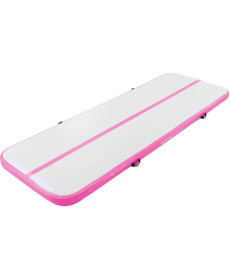 Килимок надувний VEVOR, біло-рожевий