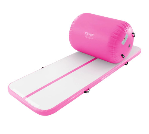 Килимок надувний VEVOR, біло-рожевий