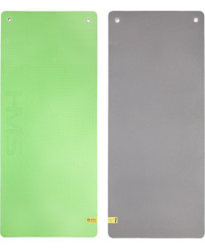 Фітнес-килимок HMS MFK08 120 cm x 60 cm x 1.5 cm - чорно-зелений 