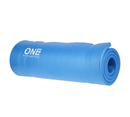 Килимок для йоги YM40 ONE FITNESS – синій 