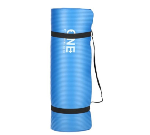Килимок для йоги YM40 ONE FITNESS – синій 