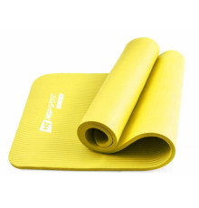 Мат для фітнесу та йоги Hop-Sport HS-N015GM 1,5 см жовтий