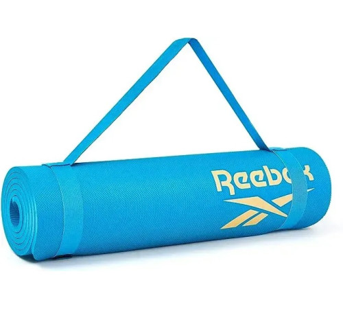 Килимок для фітнесу Reebok Performance 8 мм, блакитний